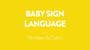 Baby Sign Language | Numbers & Colors