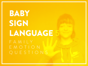 Baby Sign Language 5 Family, Emotions, and Questions